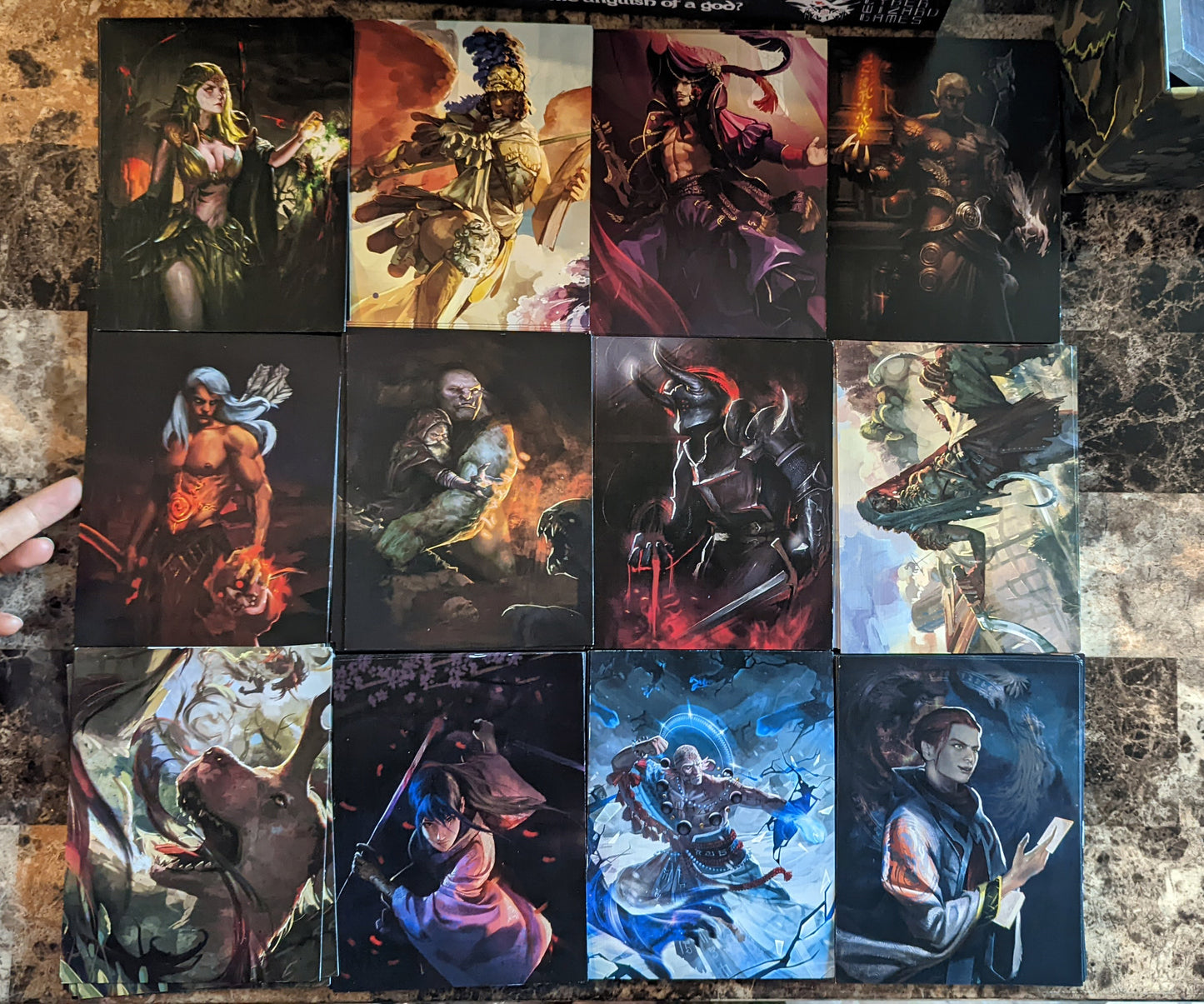 Catharsis Characters Board Game