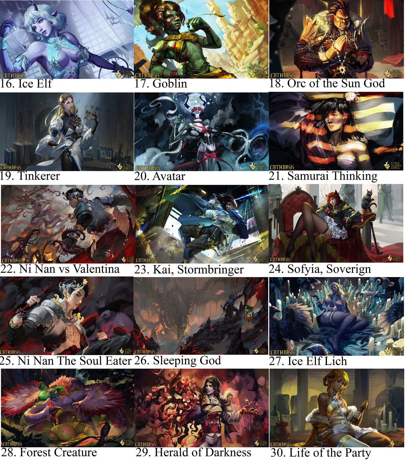 Catharsis Playmats for Board Games & Tabletop – Cyber Wizard