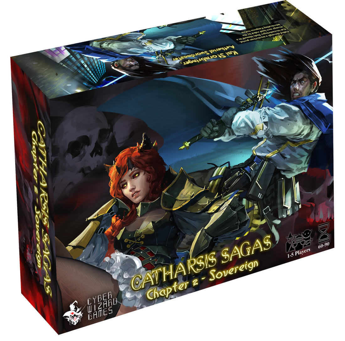 Catharsis Sagas Board Game Cyber Wizard Games