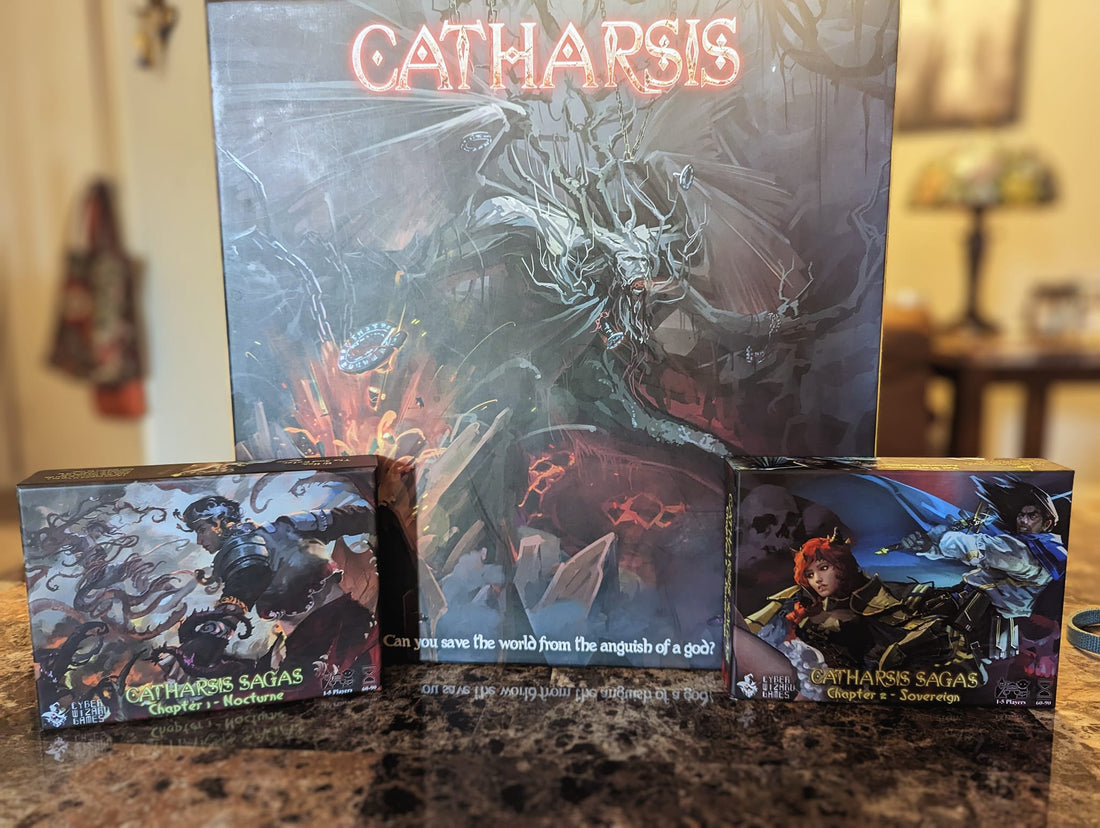 Catharsis Sagas: Chapter 1 - Nocturne & 2 - Sovereign | Adventure Board Game