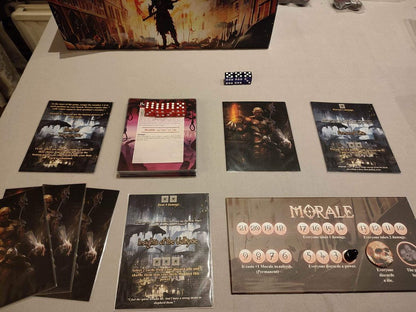 Catharsis Board Game - Solo and Cooperative Dice Rolling Adventure