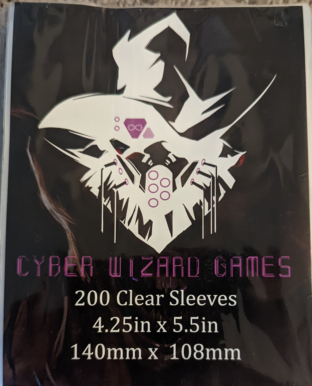 wizard card sleeves Catharsis Card Sleeves 4.25in by 5.5in Card size